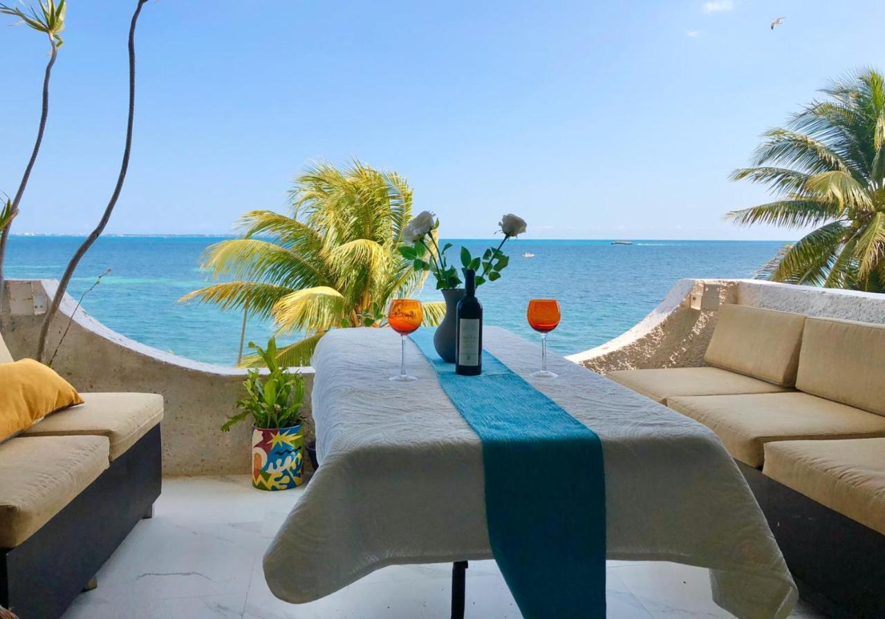 Flamingo Paradise Front By Cielo Maya Cancún Exteriör bild